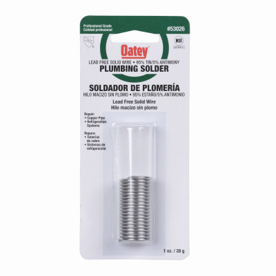 Oatey  1 oz. 95/5 Wire Solder