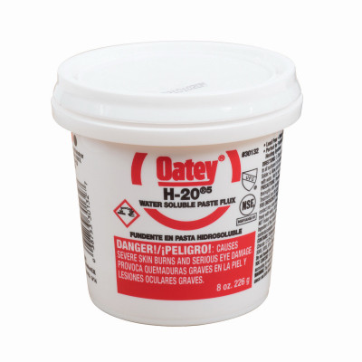 Oatey  8 oz. H2O No. 5 Water Soluble Paste Flux