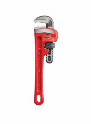 Cast Iron Pipe Wrench, 8-In., 1-In. Jaw Capacity