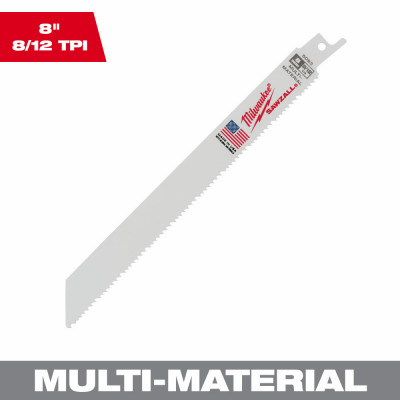 Sawzall Reciprocating Saw Blade, Bi-Metal, 9 TPI, 14 In. (25 pieces)