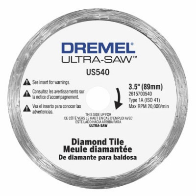 Ultra Saw Diamond Tile Cutting Wheel, 3-1/2--In.