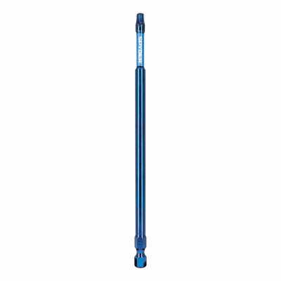 T25 Mach-Blue Torx Impact Driver Bit, 6 In.