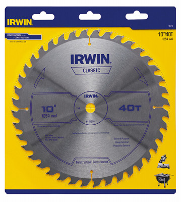Cordless Circular Saw Blade, 40-Tooth x 10-In.
