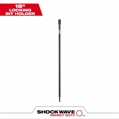 Shockwave Impact Locking Bit Holder, 18 In.