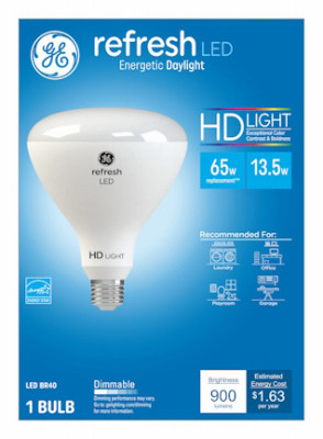 Refresh HD LED Light Bulb, Daylight, 900 Lumens, 13 Watt