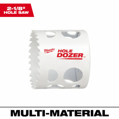 Hole Dozer Hole Saw, Bi-Metal, 2-1/8 In.