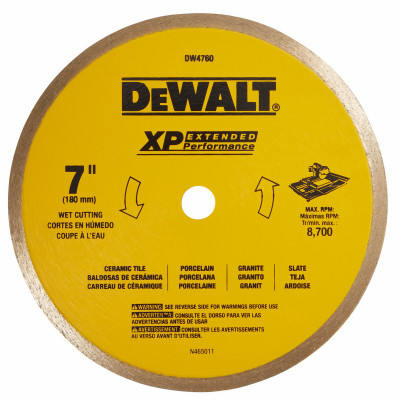 7" Diamond Saw Blade