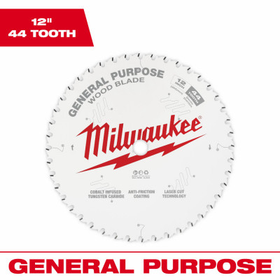 Circular Saw Blade, 44 Teeth, 12 In.