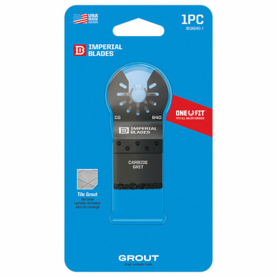 One Fit Carbide Grit Plunge Cut Oscillating Multi-Tool Blade, 1-1/4 In.