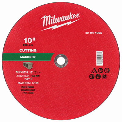 10" Mason CutOff Wheel