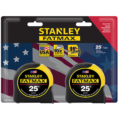 FatMax Tape Measure, 25 Ft., 2-Pk.
