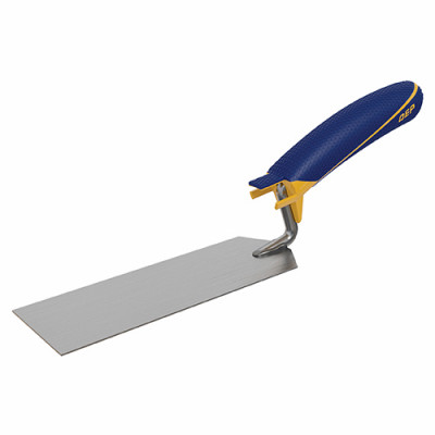 Flat Margin Trowel, Comfort Grip, 6 x 2 In.