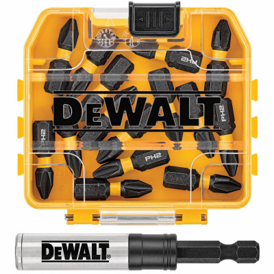 15PC 1" PH2 Bit Set