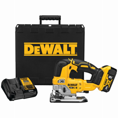 20-Volt MAX XR Cordless Jig Saw Kit, Battery
