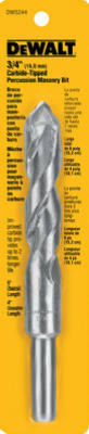 Percussion Drill Bit, 3/4 x 6 In.