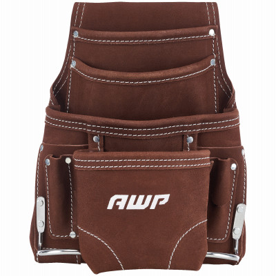 Suede Leather Tool Pouch