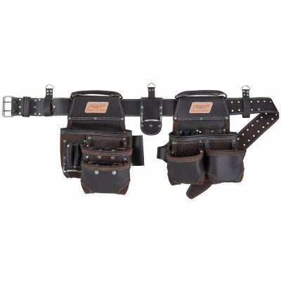 AWP TrapJaw Oil-Tan Leather Tool Rig