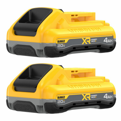 DEWALT 20V MAX* XR POWERPACK™ 4Ah Battery (2 PK)