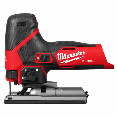 M12 Fuel 12-Volt Barrel Grip Cordless Jig Saw, Brushless Motor, TOOL ONLY