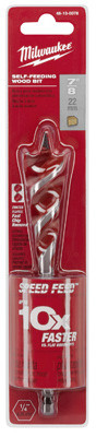 Speed Feed Wood Boring Drill Bit, 7/8 x 6 In.