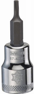 T10 Star Torx Socket, 3/8 In. Drive