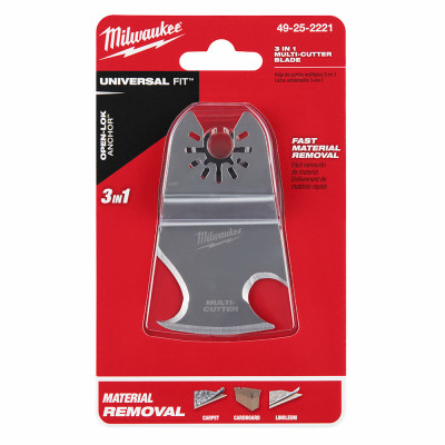 Open-Lock Oscillating Multi-Tool 3-in-1 Multi-Cutter Scraper Blade