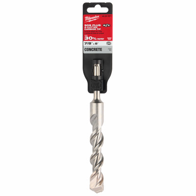 SDS Plus M/2 2-Cutter Rotary Hammer Drill Bit, 7/8 x 8 In.