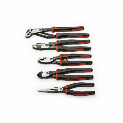 5-Pc. Z2 Mixed Dual Material Plier Set