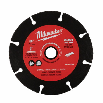 Carbide Abrasive Blade for Cut Off Tool, 3 In.