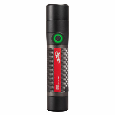 800 Lumen Compact Flashlight, USB Rechargeable RedLithium Battery