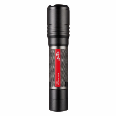 Slide Focus Rechargeable Flashlight, 2000 Lumen, USB RedLithium Battery