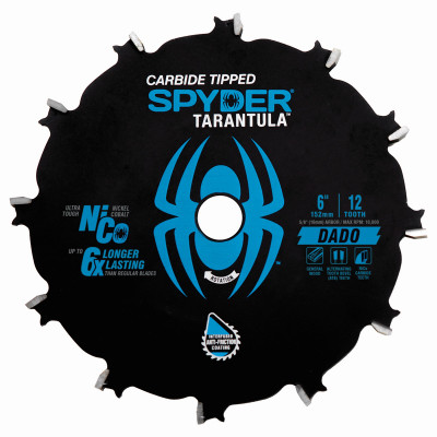 Tarantula DADO Circular Saw Blade, 6 In.