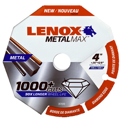 MetalMax Cut-Off Wheel, Diamond Edge, 4 x 5/8 In.