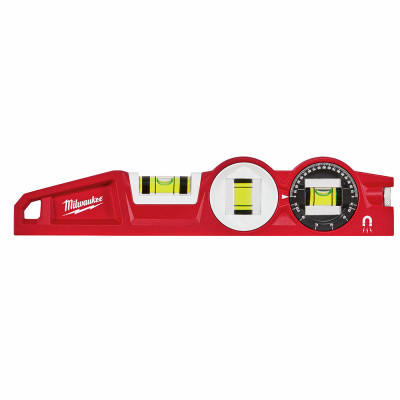 Magnetic Torpedo Level, Aluminum, 10 In.