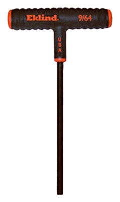 Power Hex T-Handle Key, 9/64-In.