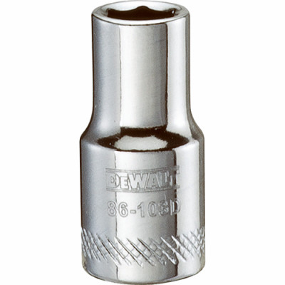 Metric Shallow Socket, 6-Point, 1/4 In. Drive, 6mm