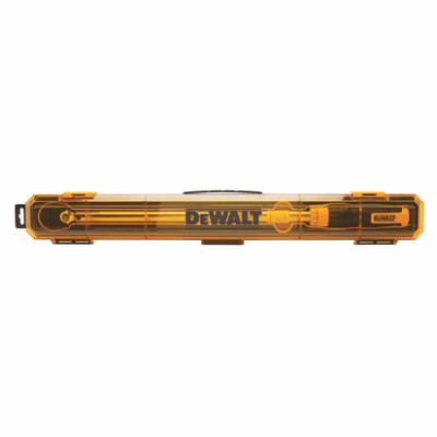 Micrometer Torque Wrench, Forward and Reverse Torque Applications, Rubber Bumper, 1/2 In. Drive