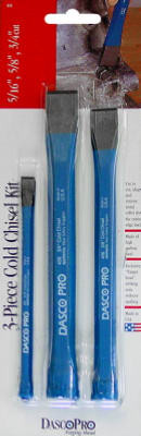 3-Piece Heat-Treated Cold Chisel Set