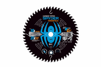 Tarantula Metal Cutting Circular Saw Blade, 56-Tooth, 7-1/4 In.