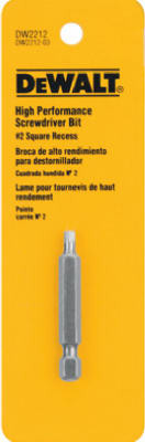 #2 Square Recess Power Bit, 2 In.
