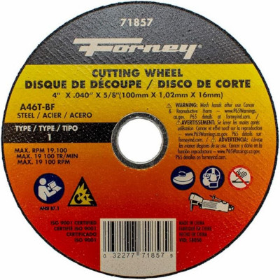 4" Cutoff Wheel
