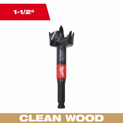Switchblade Self Feed Wood Drill Bit, 1-1/2 x 6.5 In.