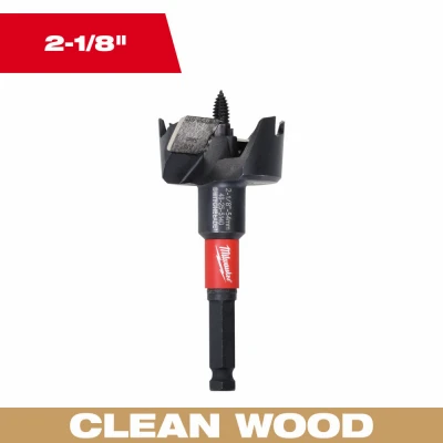 Switchblade Self Feed Wood Drill Bit, 2-1/8 x 6.5 In.