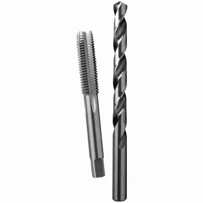 Metric Plug Tap & Drill Bit, 10 x 1.2mm, Q Drill, 2-Pc.