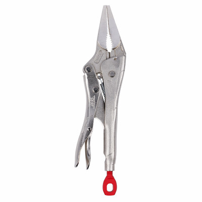 Long Nose Torque Lock Locking Pliers, 9 In.