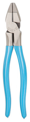 Pliers, High-Leverage Linesman, 8 In.