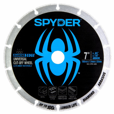Diamond Edge Cut-Off Wheel, 7 In.