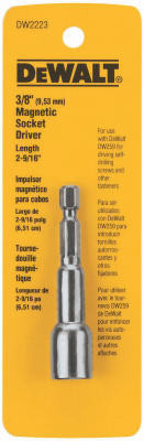 Magnetic Nut Driver, Impact Ready, 3/8 x 2-9/16 In.