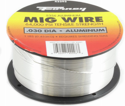 ER5356, Aluminum MIG Welding Wire, .030 In. x 1 Lb.