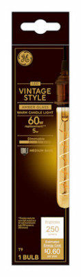 LED Light Bulb, T9, Amber Warm White, 5 Watt, 250 Lumens